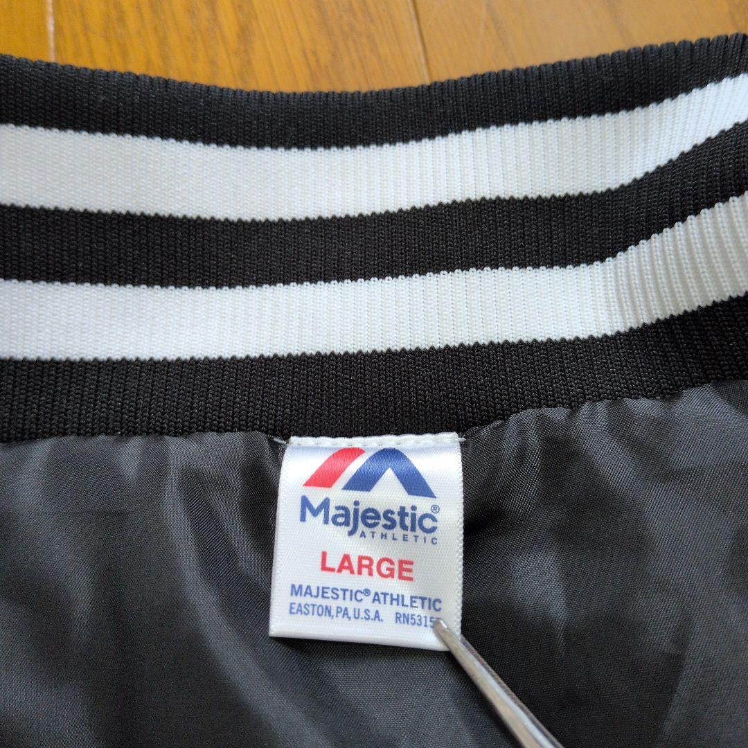 SoftBank HAWKS ジャケット Majestic ブラック　サイズL