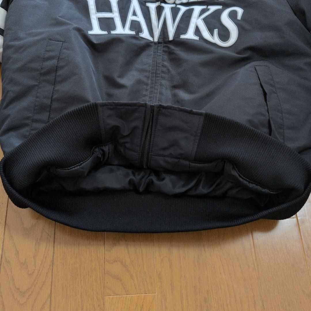SoftBank HAWKS ジャケット Majestic ブラック　サイズL