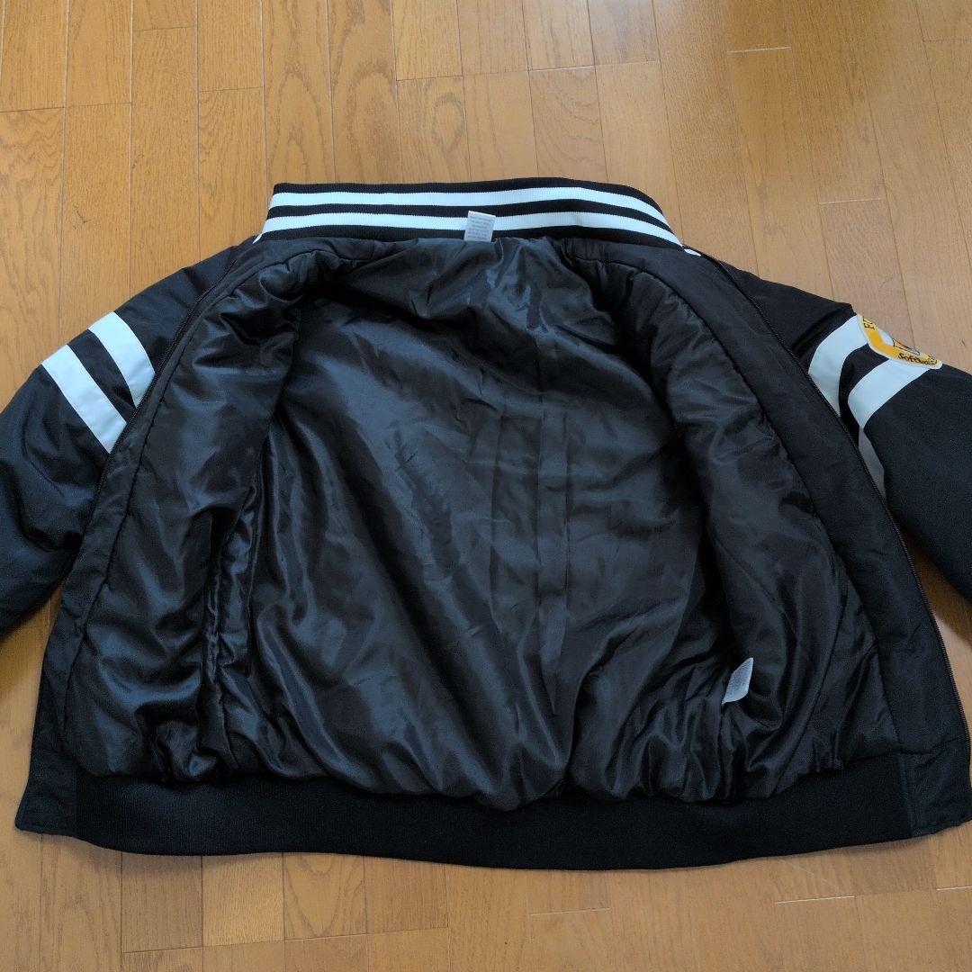SoftBank HAWKS ジャケット Majestic ブラック　サイズL