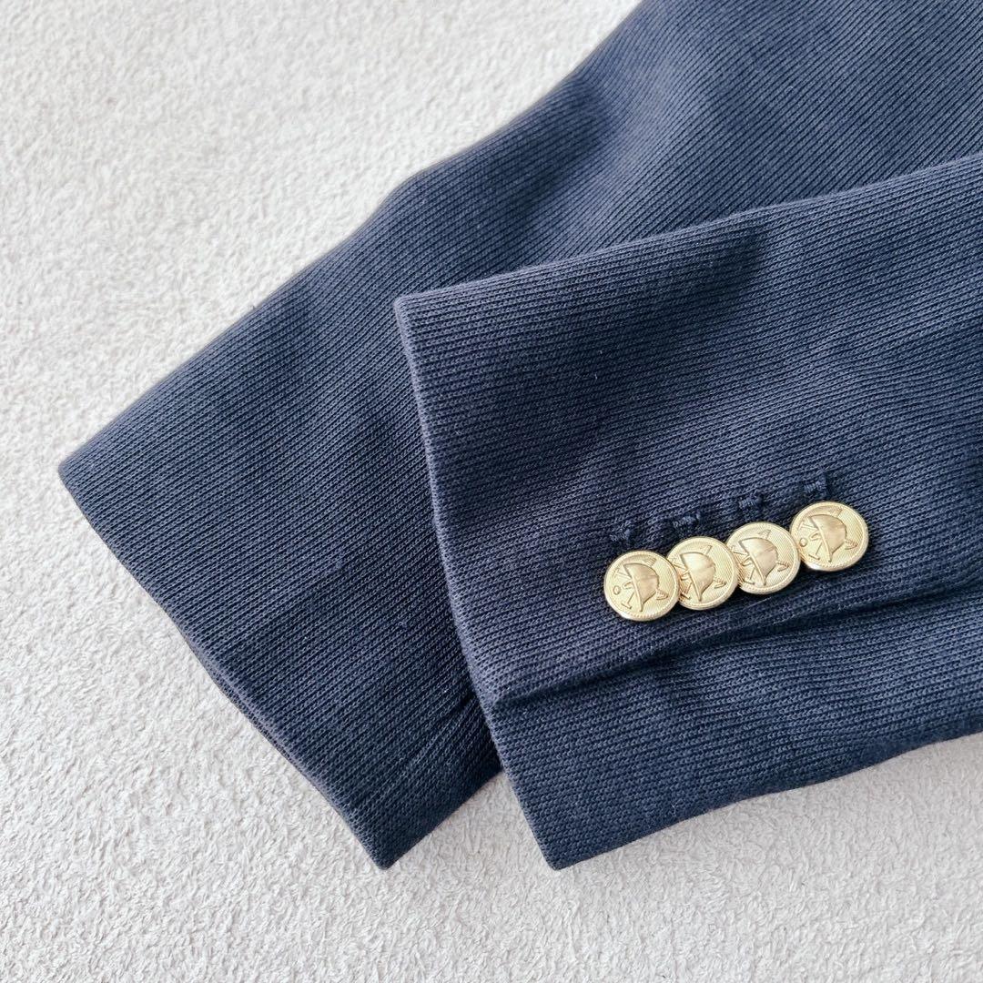 美品✨ポロラルフローレン　紺ブレ　金ボタン　エンブレム　ユニセックス　2XL相当