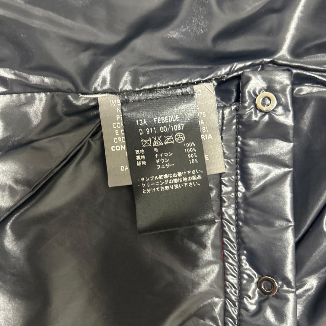 DUVETICA フード付きダウンベスト サイズ40 グレー