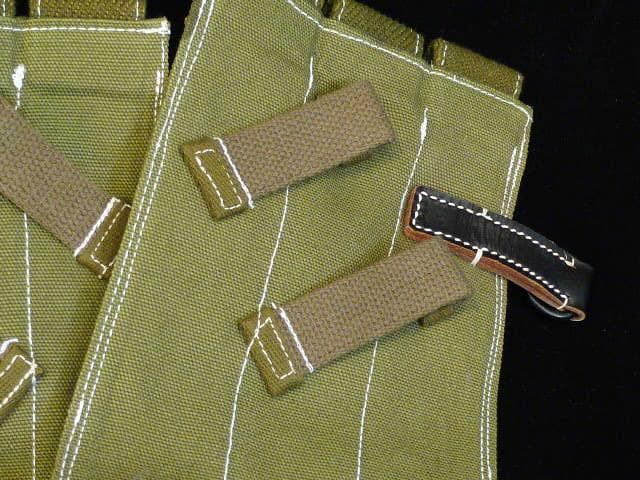 ドイツ軍　MP40マガジンポーチ　OD　S&G複製