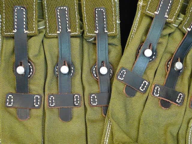 ドイツ軍　MP40マガジンポーチ　OD　S&G複製