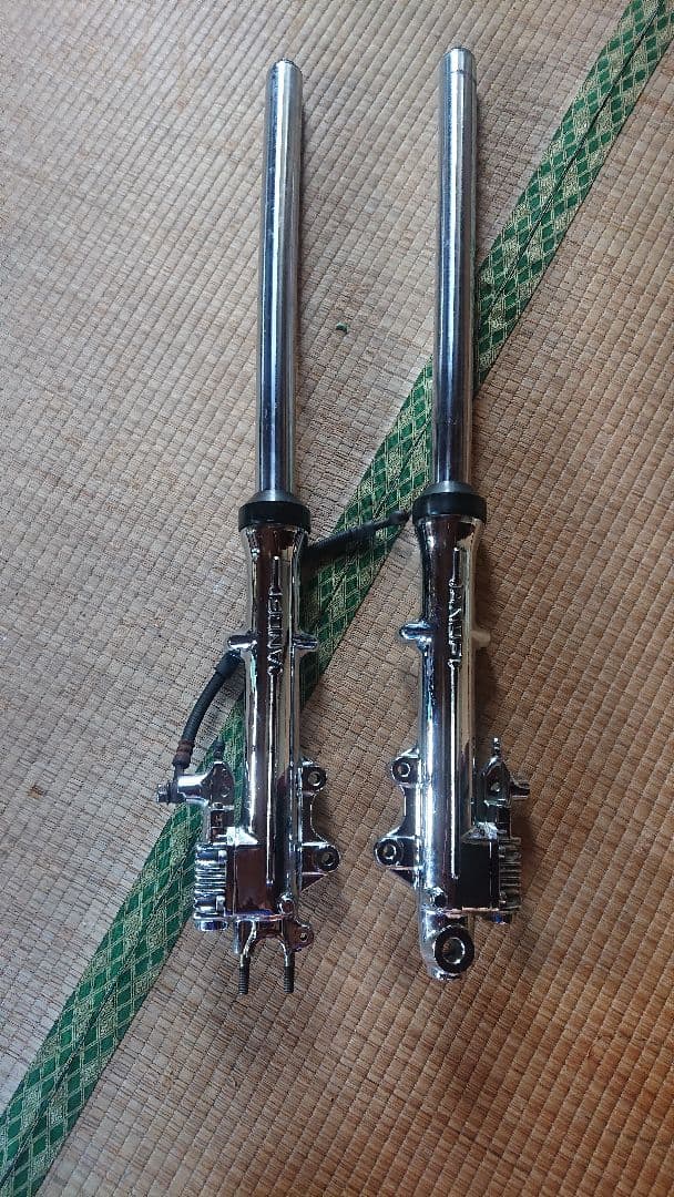 GSX400FS ダブルアンチ 純正 メッキ済み 35パイ GS400