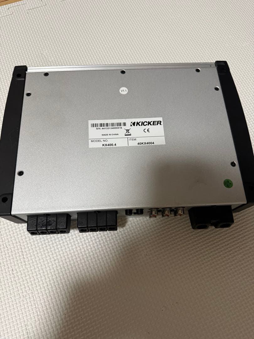 KICKER KX400.4 4チャンネルアンプ 400W RMS