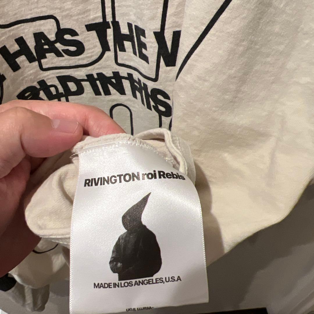 RRR123 OUR HAND LS TEE サイズ3 ホワイト