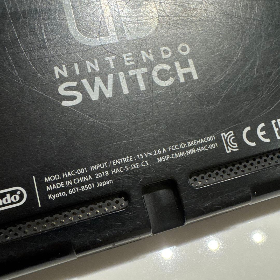 任天堂 Switch 本体 ジョイコンなし 付属品あり ブラック