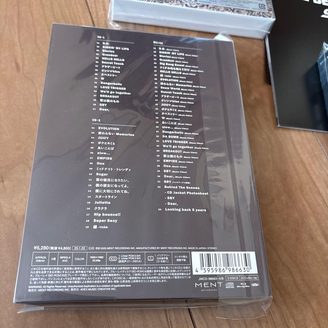 man THE BEST 2020-2025 3形態　初回特典付き