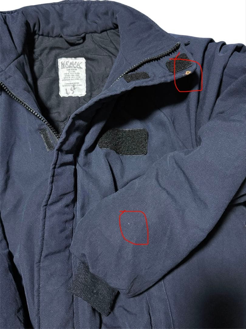 USN シップボードジャケット USNAVY 米軍放出品　X−large