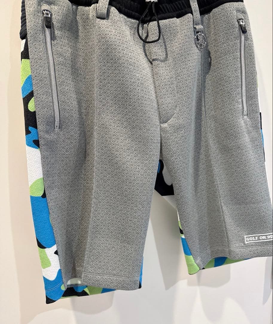 美品 ★ MARK&LONA セットアップ ポロ ショーツ ハーフパンツ