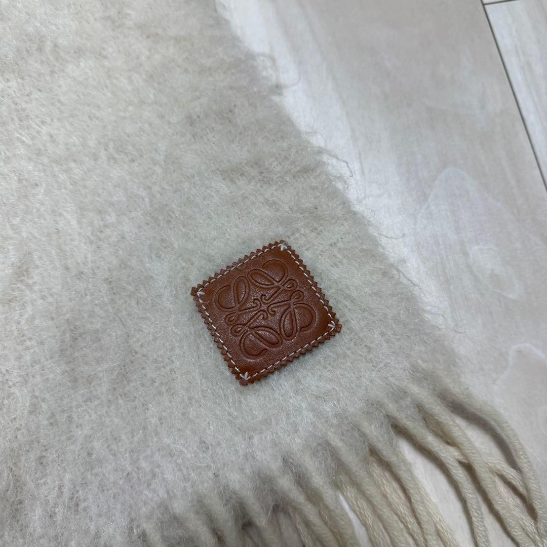 LOEWE　ロエベ　マフラー　モヘア　無地