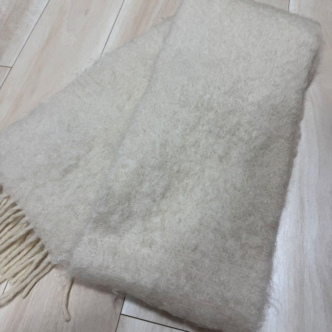 LOEWE　ロエベ　マフラー　モヘア　無地