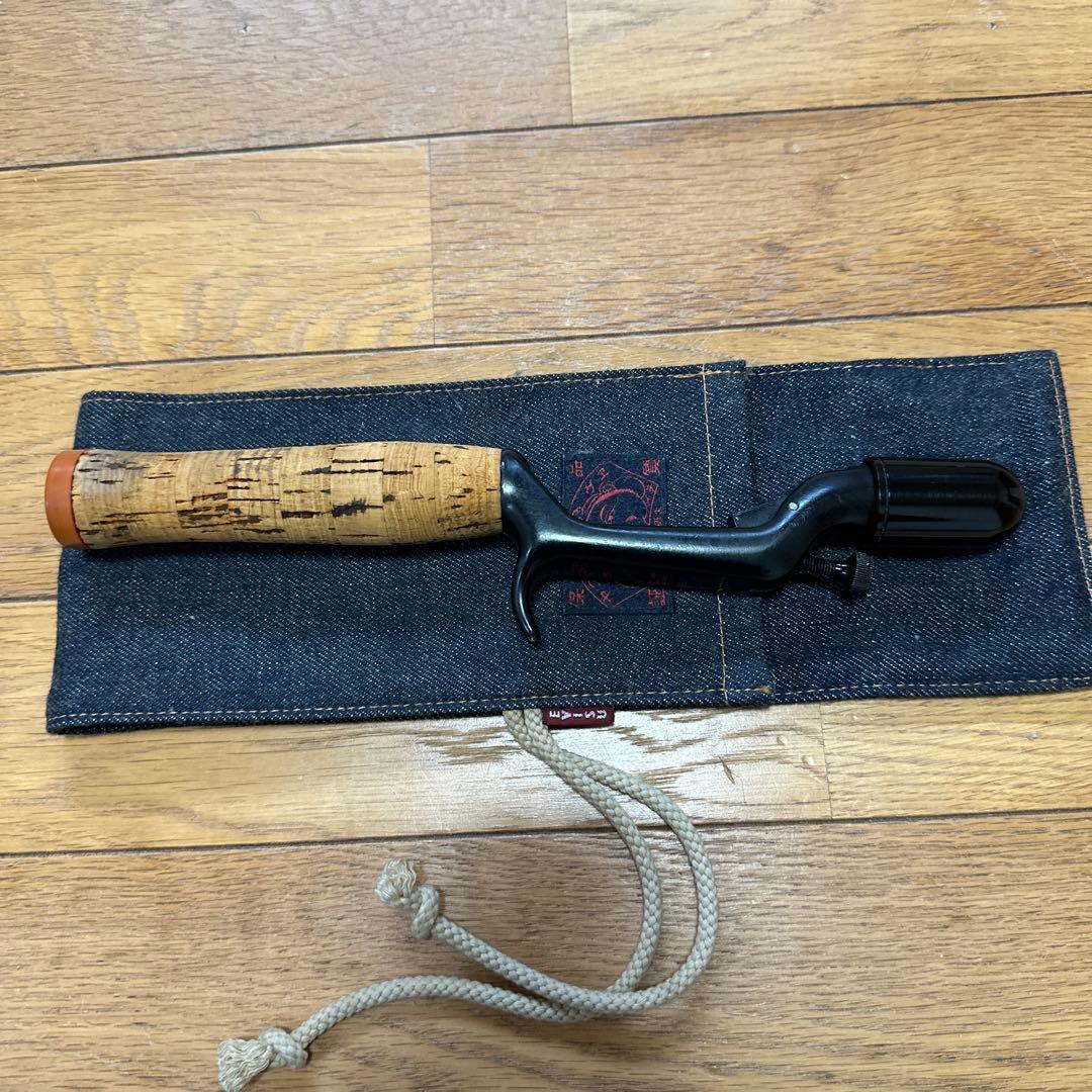 DOWLUCK ロッドグリップ コルク製 黒