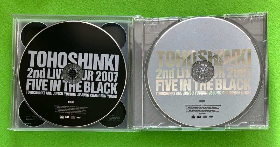 【3CD】東方神起 TOHOSHINKI LIVE CD COLLECTION