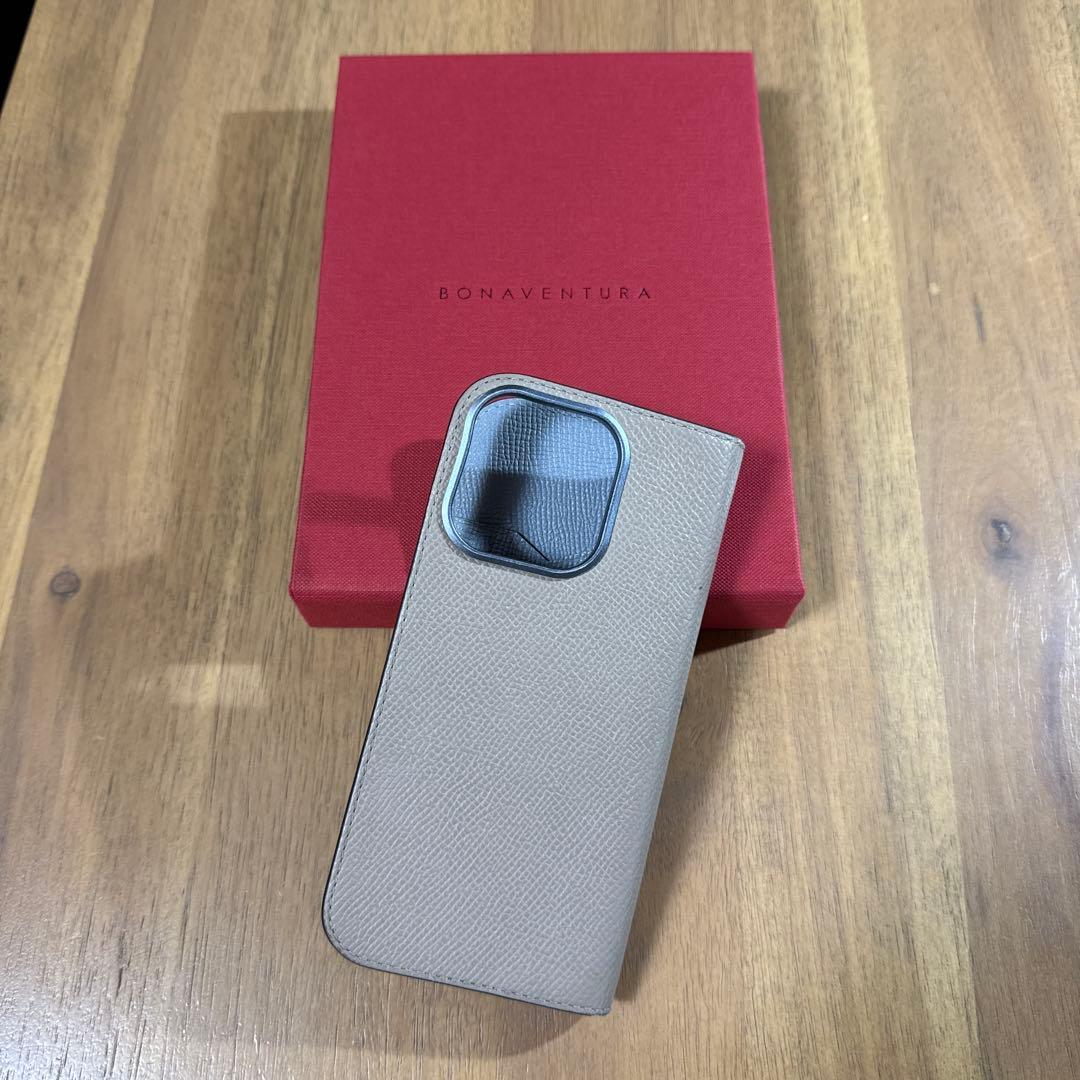《美品》BONAVENTURA ボナベンチュラ　iPhoneケース　16Pro