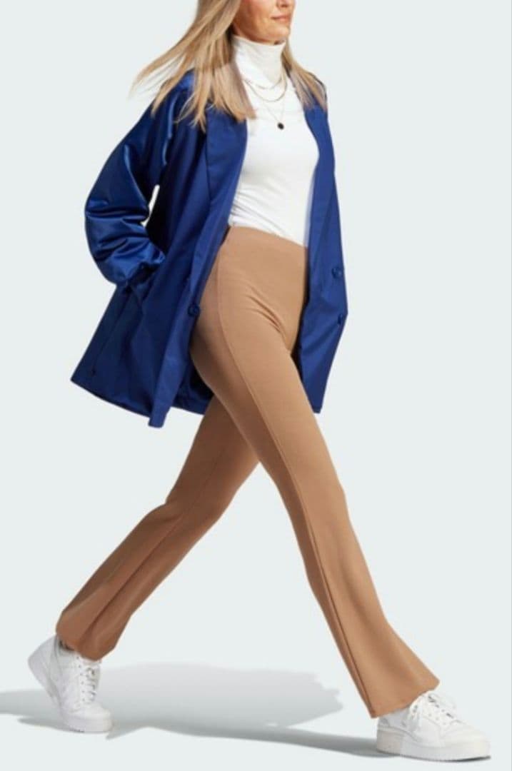 adidas アディダス カレッジ ブレザー テーラードジャケット ブルー L