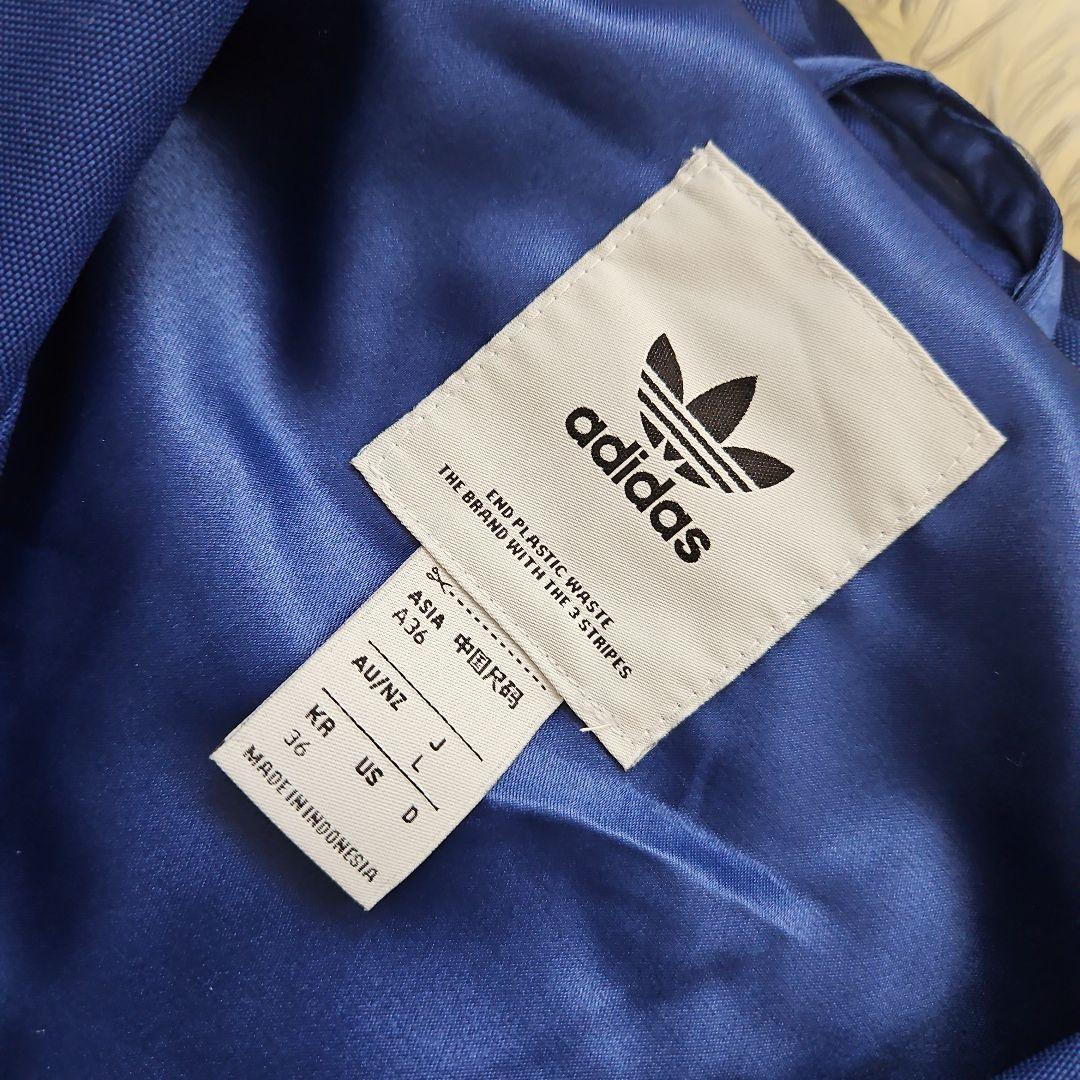 adidas アディダス カレッジ ブレザー テーラードジャケット ブルー L