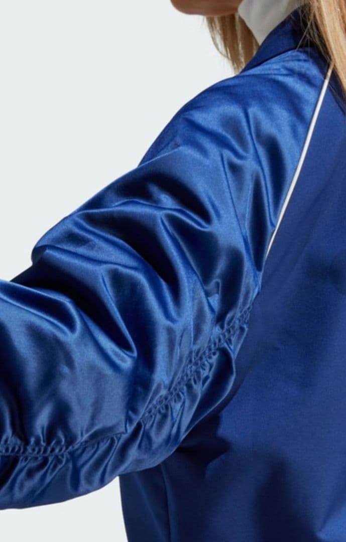 adidas アディダス カレッジ ブレザー テーラードジャケット ブルー L