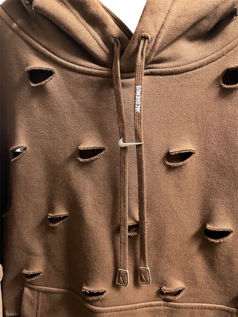 【Nike x Jacquemus】ブラウン パーカー L