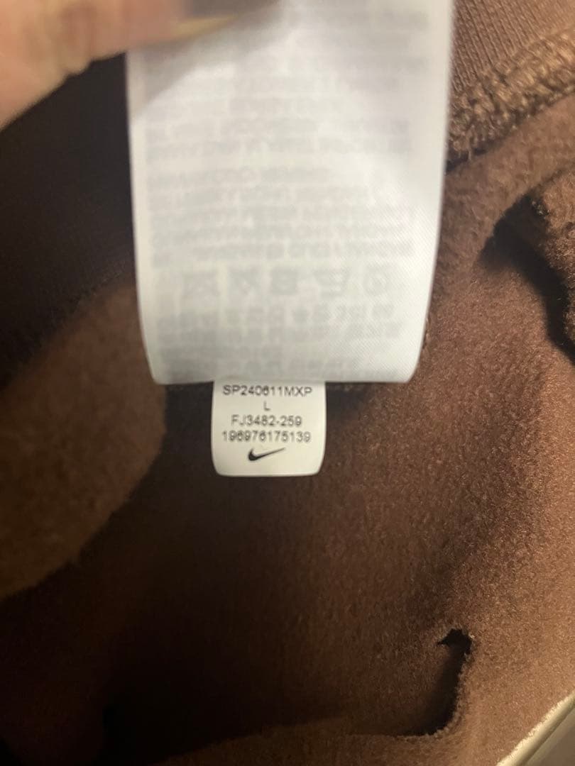 【Nike x Jacquemus】ブラウン パーカー L