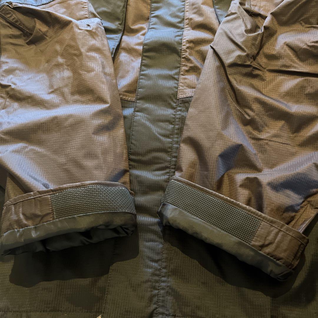 がまかつ ウィンドアップレインスーツ ブラウン LL Gamakatsu