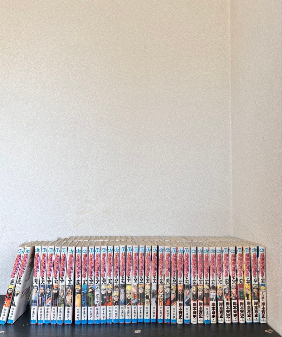 NARUTO 全巻（1巻〜72巻）透明フィルム入り