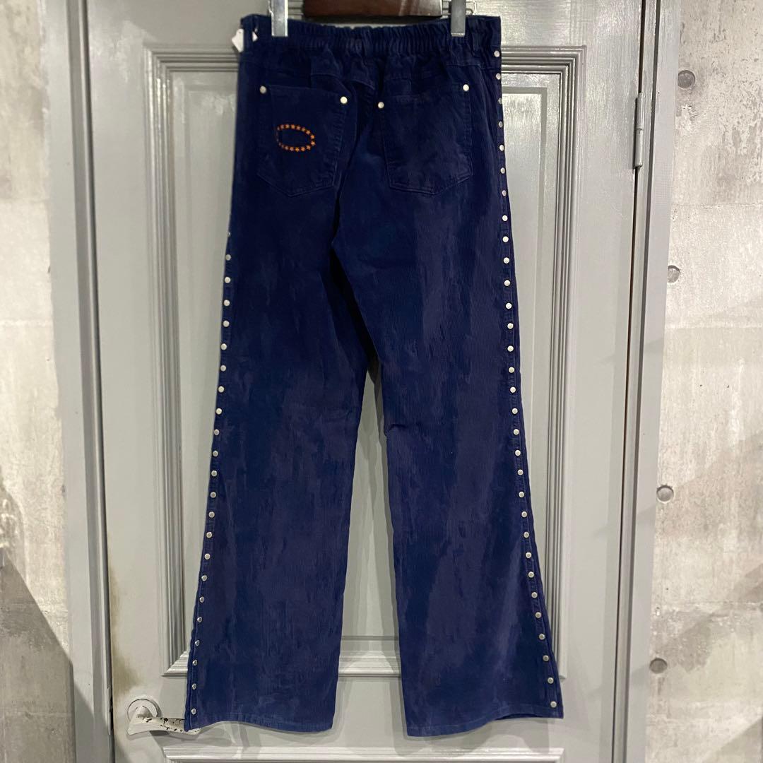 AFB スタッズ コーデュロイ フレアパンツ M