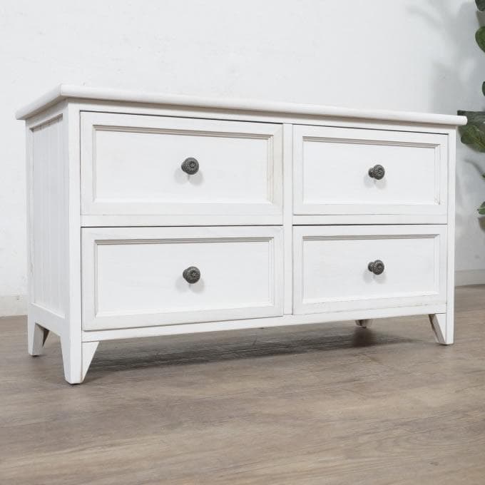 シャビー　テレビボード チェスト　テレビ台　ラック　収納　　幅75cm