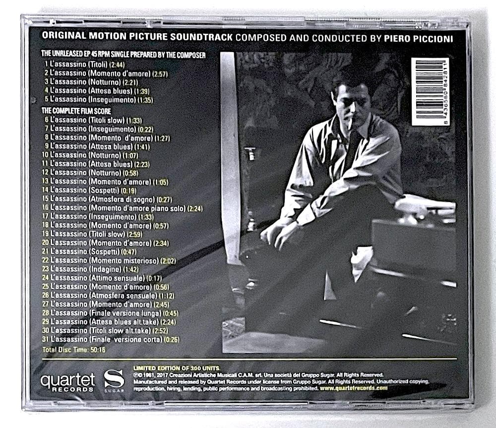 新品未開封 廃盤 300枚限定 L'ASSASSINO ピエロ・ピッチオーニ