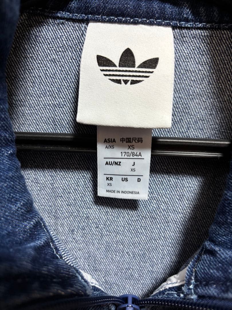 adidas デニムジャケット