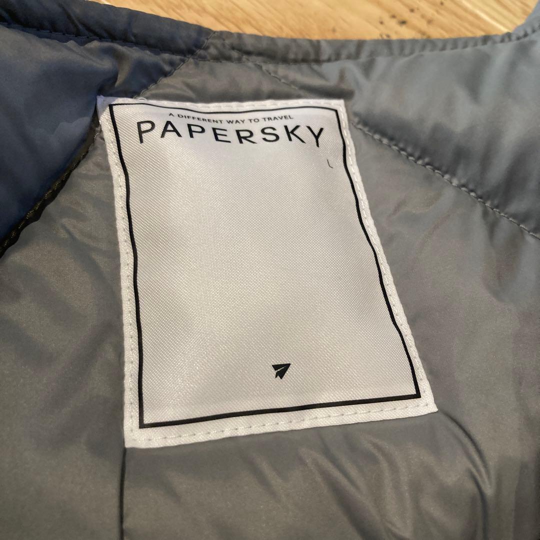PAPERSKY ペーパースカイ　MIDDLE LAYER DOWN VEST