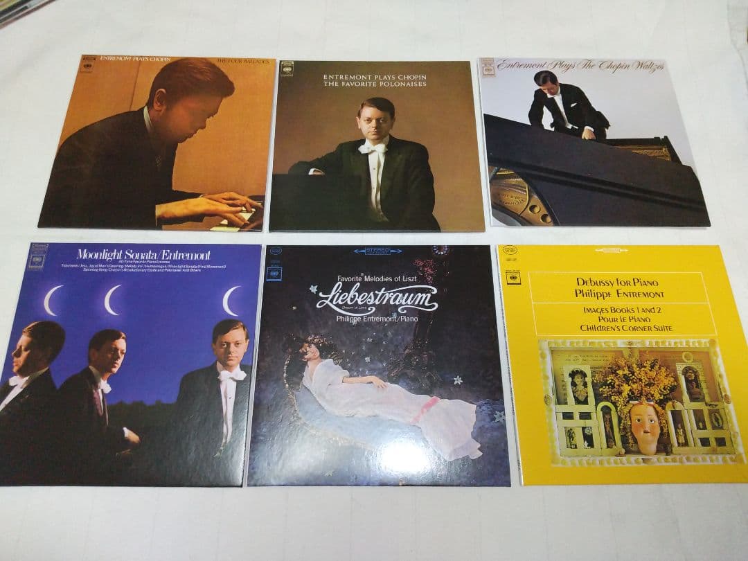 34枚組 PHILIPPE ENTREMONT PIANO SOLO