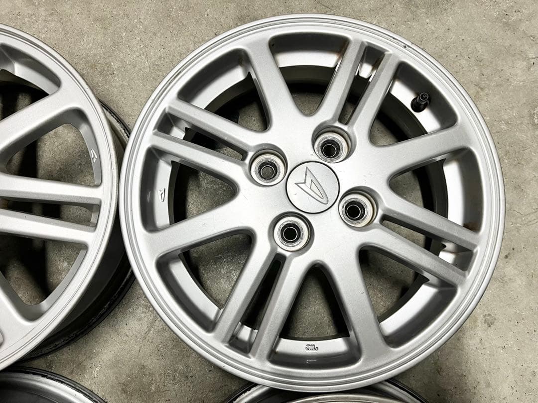 ダイハツ純正 14インチアルミ 14x4.5J 100 +45 ハブ54径　４本