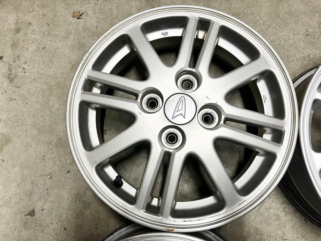 ダイハツ純正 14インチアルミ 14x4.5J 100 +45 ハブ54径　４本