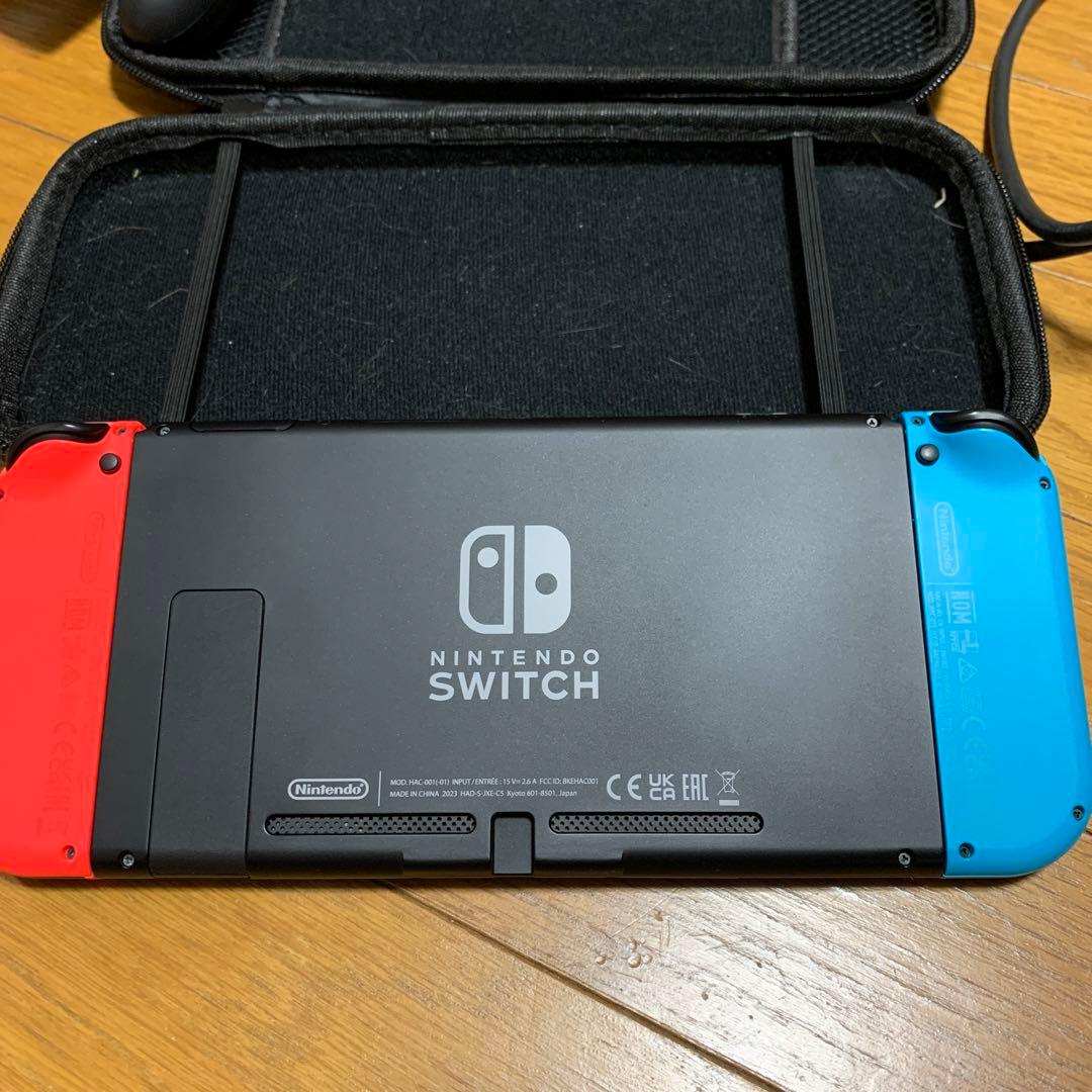Nintendo Switch 本体 青/赤 Joy-Con 動作確認済 極備品