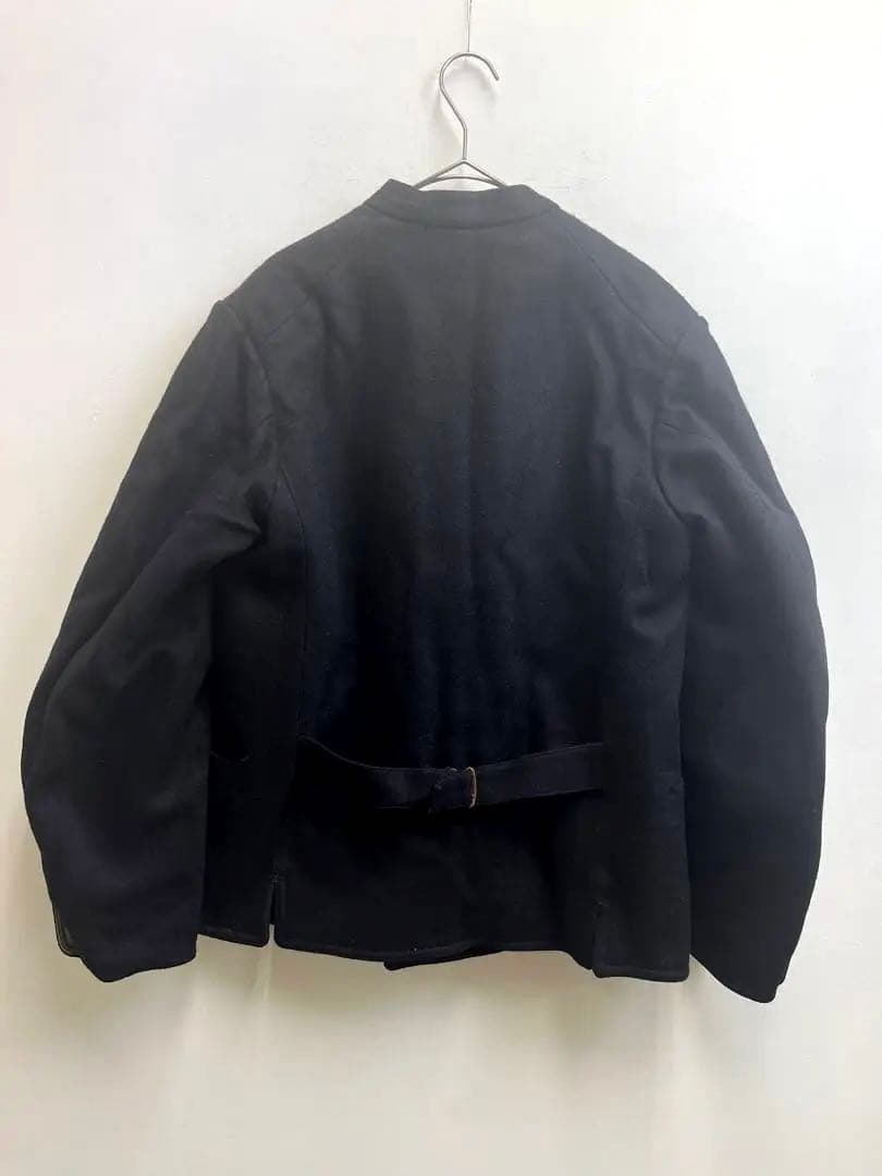 スウェーデン軍30-40s針シンチvintageダブルブレステッドウールjkt