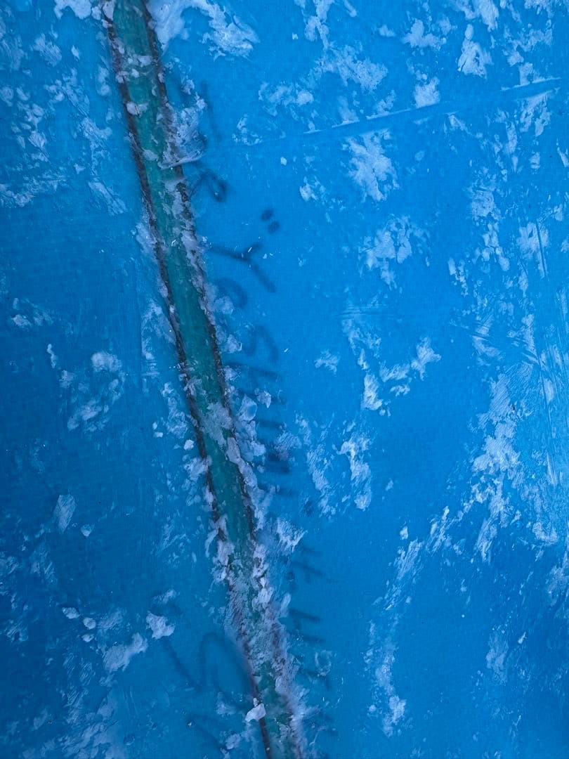 青 ロングボード シングルフィン　最終値引き