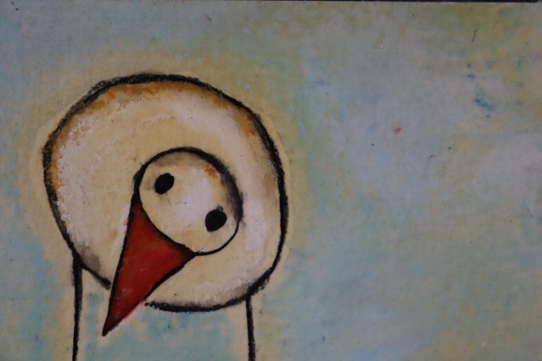 真作保証 ハンス・イヌメ 希少肉筆 板に水彩 額装 作品集・ポストカード付