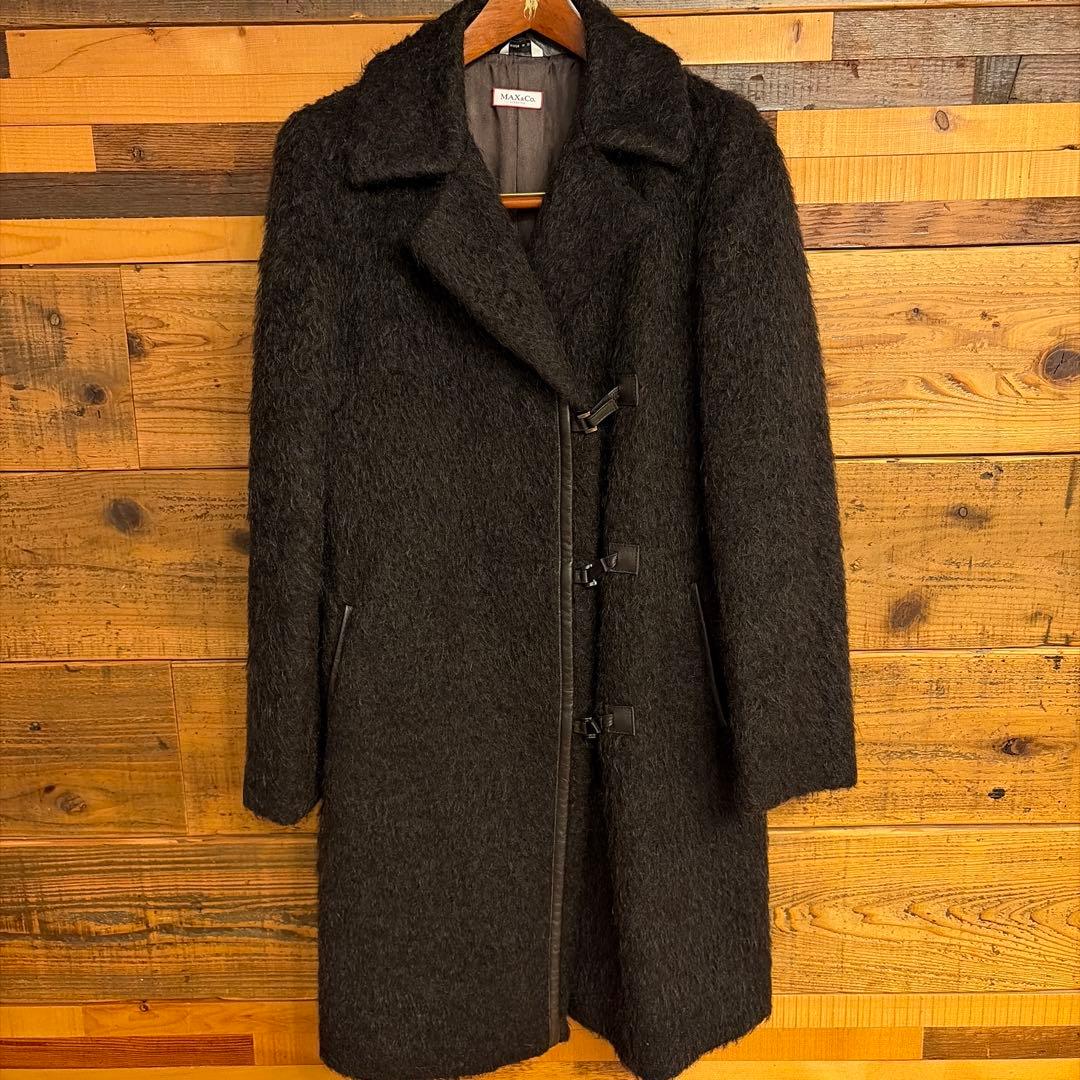 美品✨マックスマーラ MAX&Co. アルパカシャギー ボア テディコート 38