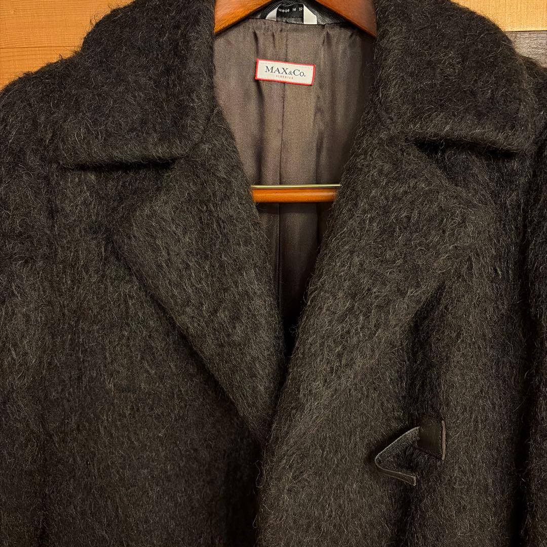 美品✨マックスマーラ MAX&Co. アルパカシャギー ボア テディコート 38