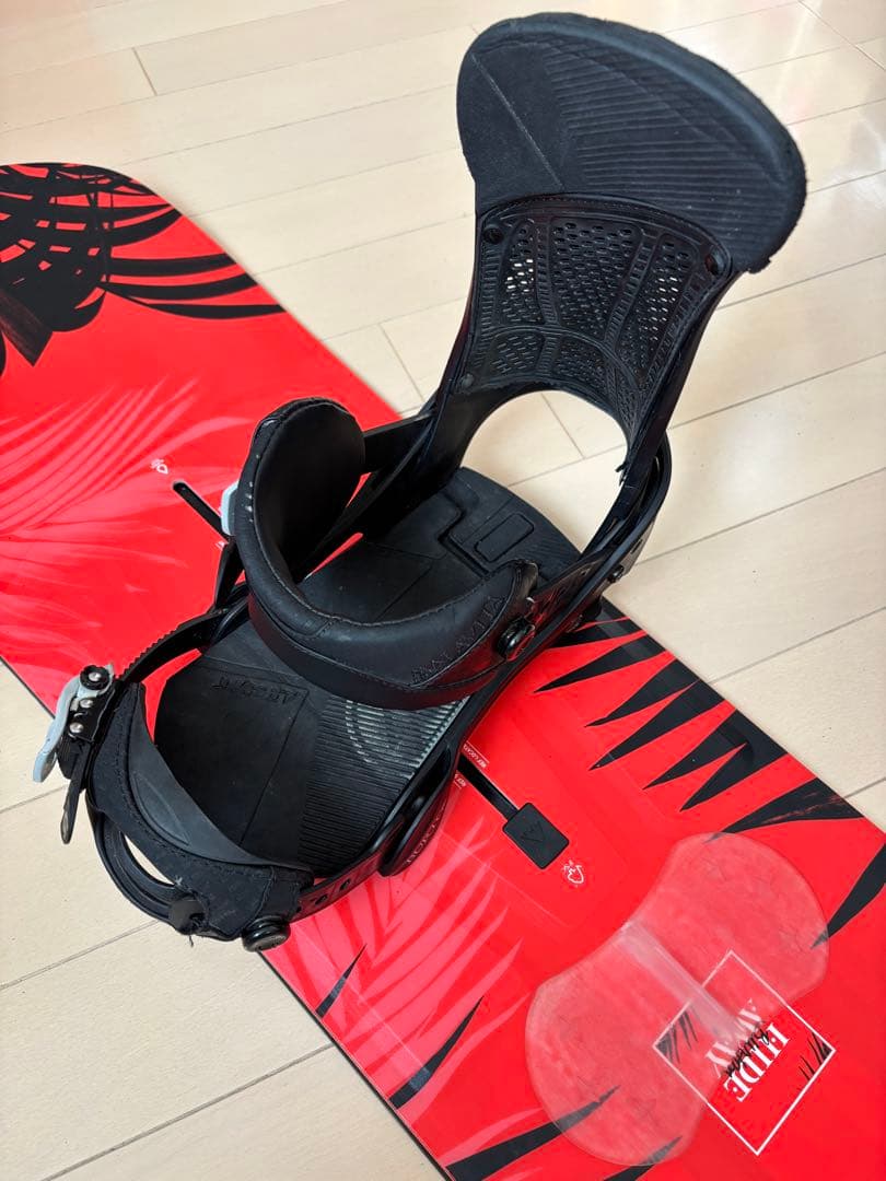 BURTON HIDEAWAY 140cm 女性ビキナー用スノーボードセット