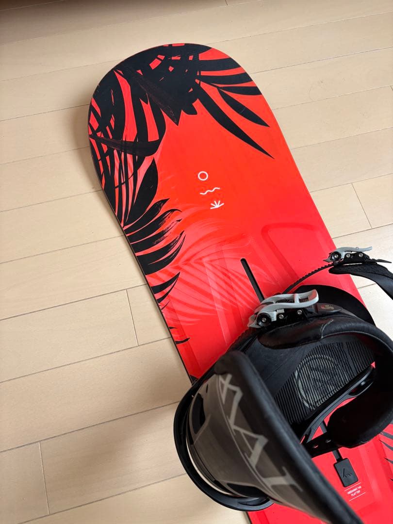 BURTON HIDEAWAY 140cm 女性ビキナー用スノーボードセット