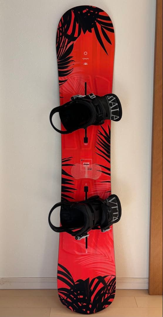 BURTON HIDEAWAY 140cm 女性ビキナー用スノーボードセット