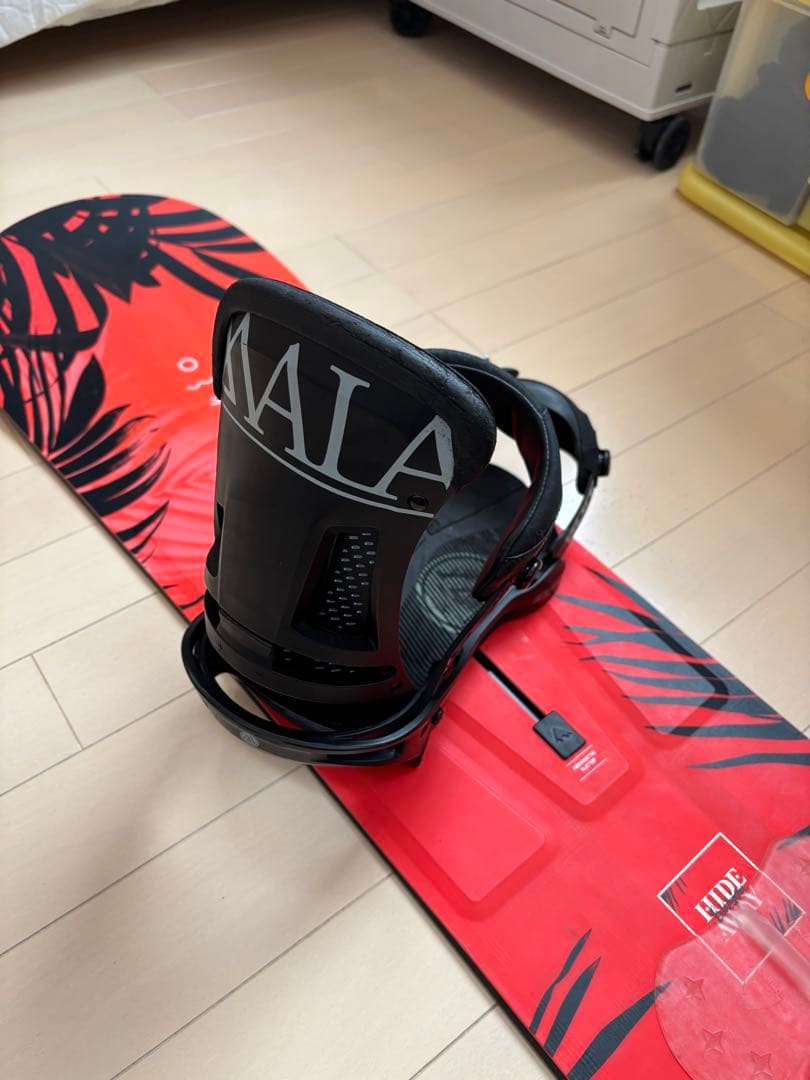 BURTON HIDEAWAY 140cm 女性ビキナー用スノーボードセット