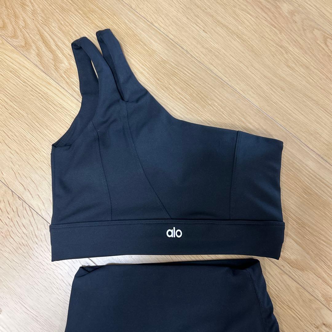 aloヨガ　アロヨガ　セットアップ　S