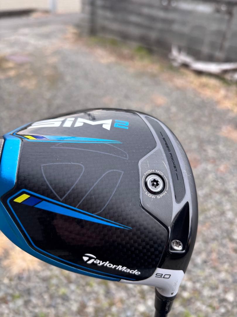 テーラーメイド SIM2ドライバー 9度 ヘッドのみ 新品カバー付き