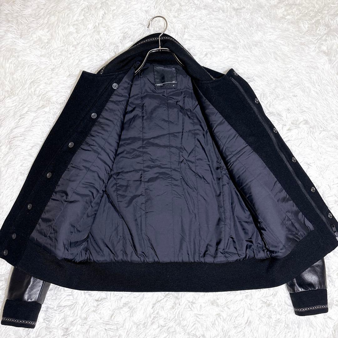 【美品】 LAD MUSICIAN スタジャン 切替 袖レザー 42 日本製