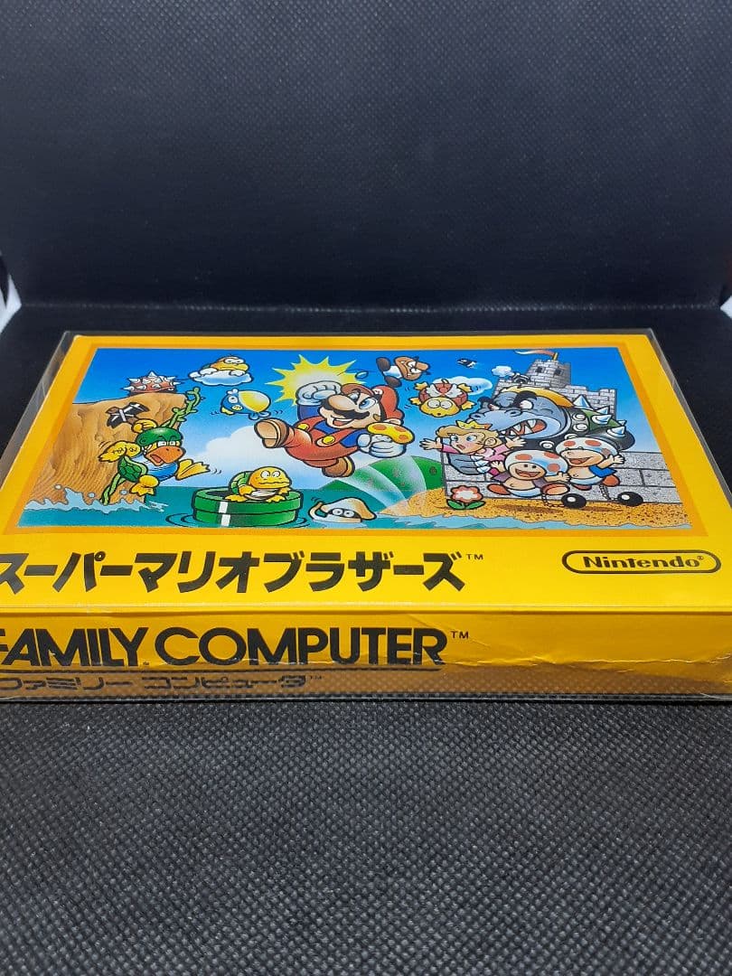 【任天堂】スーパーマリオブラザーズ 初期モデル 箱付き コレクションケース付A