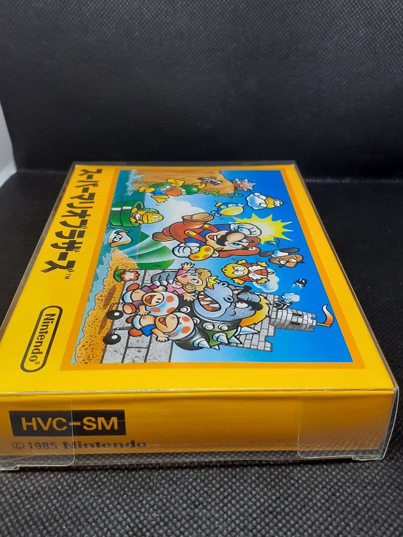 【任天堂】スーパーマリオブラザーズ 初期モデル 箱付き コレクションケース付A