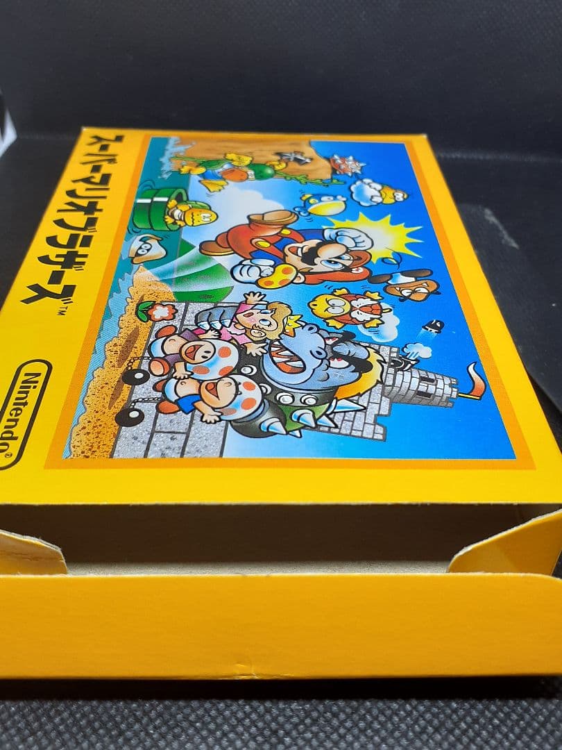 【任天堂】スーパーマリオブラザーズ 初期モデル 箱付き コレクションケース付A